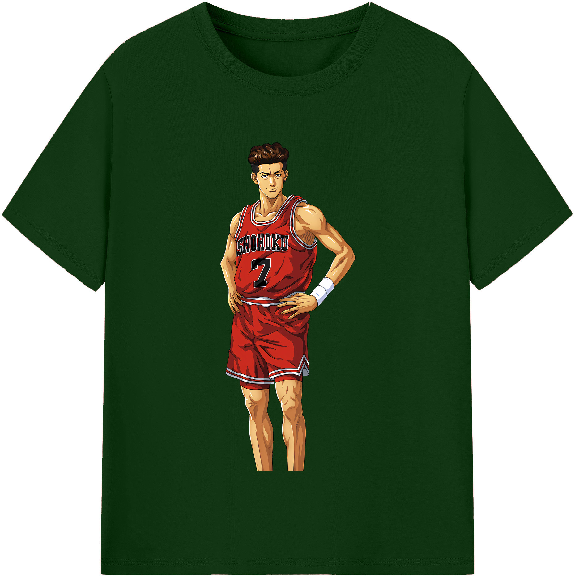 （画像用） SLAM DUNK／スラムダンク 綿100％半袖Tシャツ（フロントプリント）